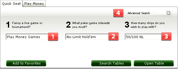 Basic quick search box